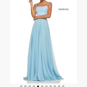 GREEN Sherri hill prom dress